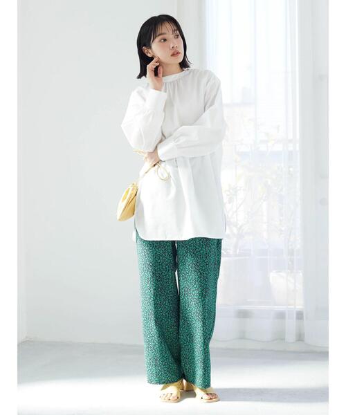 Green　Parks（グリーンパークス）の「柄アソートイージーパンツ（その他パンツ・レディース・パープル/ブルー/グリーン・FREE）」の4枚目の写真