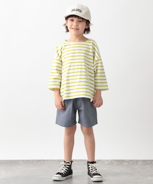 KORO様　22日 セール】キッズ/ヘビロッTEEボーダー7分袖/264339（Tシャツ/カットソー