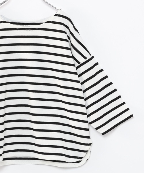 セール】キッズ/ヘビロッTEEボーダー7分袖/264339（Tシャツ