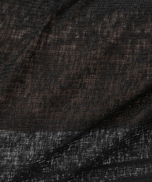 LOWRYS FARM（ローリーズファーム）の「シアーハイネックＬＳ　273338（シャツ/ブラウス・レディース・ホワイト/ブラック/グリーン・FREE）」の6枚目の写真