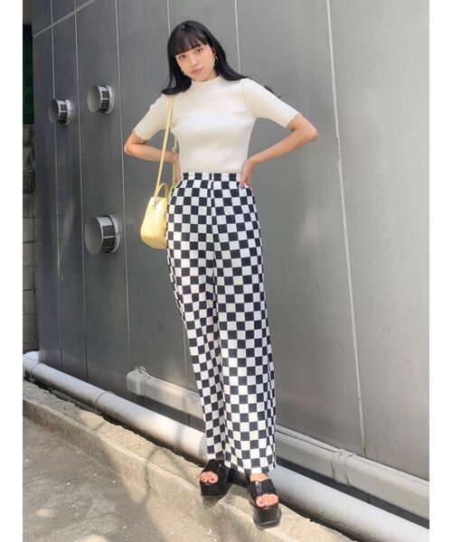 EMODA（エモダ）の「ルーズプリーツパンツ（その他パンツ・レディース・その他/グレー/ブラック・FREE）」の6枚目の写真