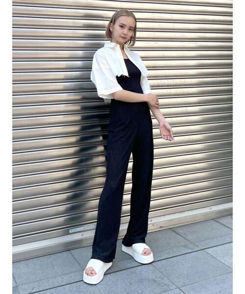 EMODA（エモダ）の「ルーズプリーツパンツ（その他パンツ・レディース・その他/グレー/ブラック・FREE）」の10枚目の写真