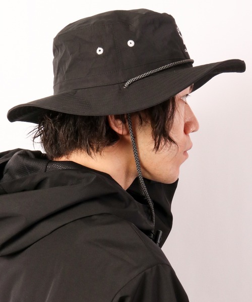 TESTIFY(テスティファイ)の「TESTIFY バスフィッシングアドベンチャーハット/BFC Adventure Hat 撥水/はっ水(ハット・メンズ・ブラック/ベージュ/グレー・FREE)」の6枚目の写真