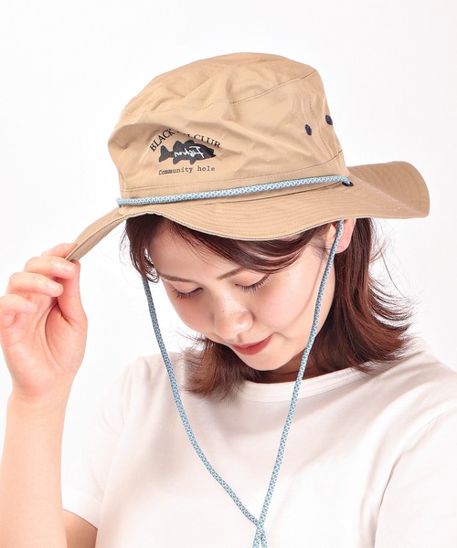TESTIFY(テスティファイ)の「TESTIFY バスフィッシングアドベンチャーハット/BFC Adventure Hat 撥水/はっ水(ハット・メンズ・ブラック/ベージュ/グレー・FREE)」の12枚目の写真