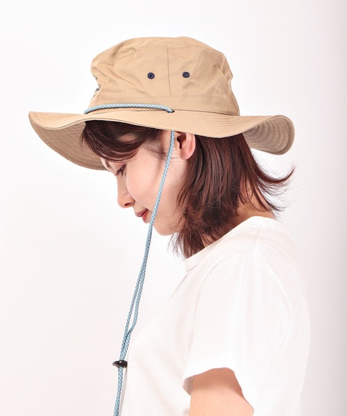 TESTIFY(テスティファイ)の「TESTIFY バスフィッシングアドベンチャーハット/BFC Adventure Hat 撥水/はっ水(ハット・メンズ・ブラック/ベージュ/グレー・FREE)」の14枚目の写真