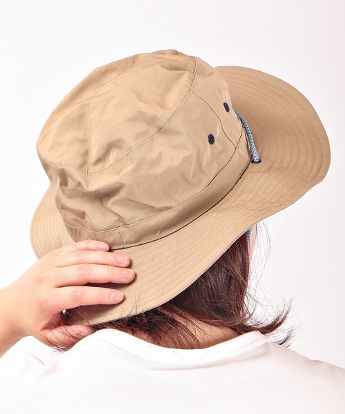 TESTIFY(テスティファイ)の「TESTIFY バスフィッシングアドベンチャーハット/BFC Adventure Hat 撥水/はっ水(ハット・メンズ・ブラック/ベージュ/グレー・FREE)」の15枚目の写真