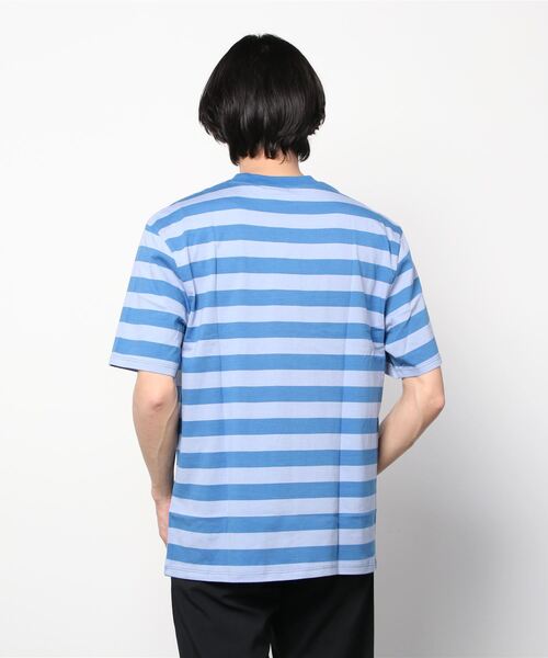 Guess(ゲス)の「GUESS Originals Striped Tee(Tシャツ/カットソー・メンズ・イエロー/ブルー/クリーム・SMALL/X-LARGE/MEDIUM/LARGE)」の14枚目の写真