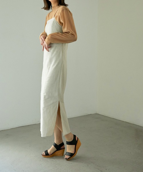 Fashion Letter(ファッションレター)の「日本製アンクルベルト厚底ウェッジサンダル 夏(サンダル・レディース・ホワイト/ブラック/ブルー/ダークベージュ・LL/S/M/L)」の22枚目の写真