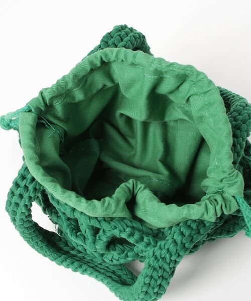 SETUP7（セットアップセブン）の「【SETUP7】メッシュバッグSCCH91（ハンドバッグ・レディース・ホワイト/グリーン/ブラック/グレー/ブルー・FREE）」の6枚目の写真