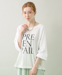 CLOCHE | cloche 切替ロゴTシャツ(Tシャツ/カットソー)