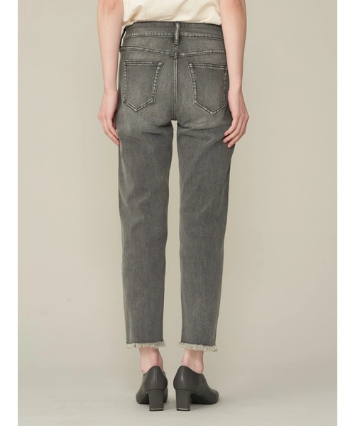 AMERICAN HOLIC（アメリカンホリック）の「クロップドデニム（デニムパンツ・レディース・ブラック/グレー・S/L/XS/M）」の15枚目の写真