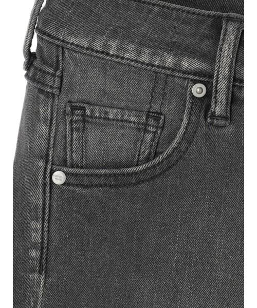 AMERICAN HOLIC（アメリカンホリック）の「クロップドデニム（デニムパンツ・レディース・ブラック/グレー・S/L/XS/M）」の20枚目の写真