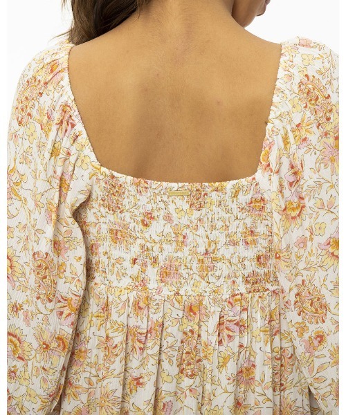 BILLABONG(ビラボン)の「BILLABONG レディース 【THE GOLDEN DAZE】 SWEPT AWAY ワンピース 【2022年夏モデル】/ビラボン(ワンピース・レディース・マルチ・SMALL)」の6枚目の写真