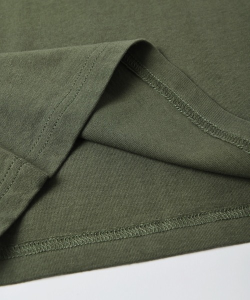 ROUND HOUSE(ラウンドハウス)の「【ROUND HOUSE】ポケットT(80~150cm)(Tシャツ/カットソー・キッズ・ネイビー/オフホワイト/カーキ/オレンジ/ホワイト系その他/チャコール・90/100/110/120/80/130/95/140/150)」の7枚目の写真