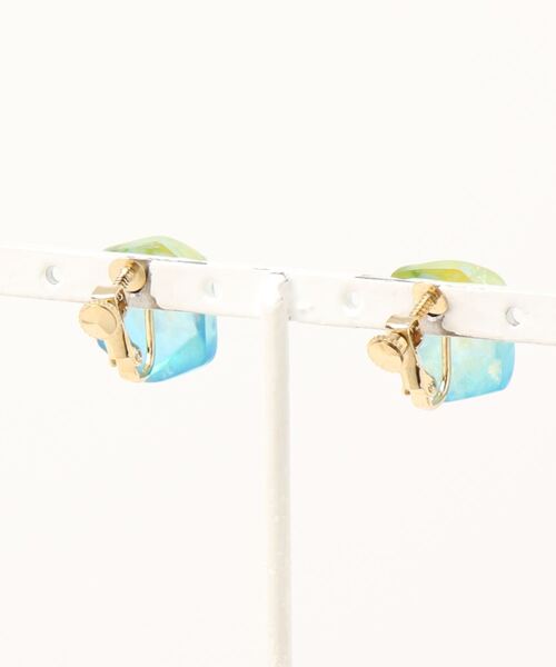 チチカカ(チチカカ)の「ジュエルイヤリング(イヤリング・レディース・オレンジ/ブルー・FREE)」の3枚目の写真