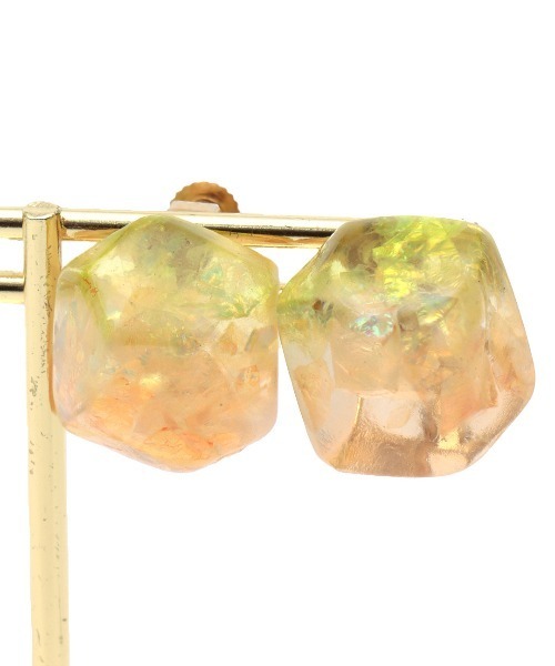 チチカカ(チチカカ)の「ジュエルイヤリング(イヤリング・レディース・オレンジ/ブルー・FREE)」の5枚目の写真