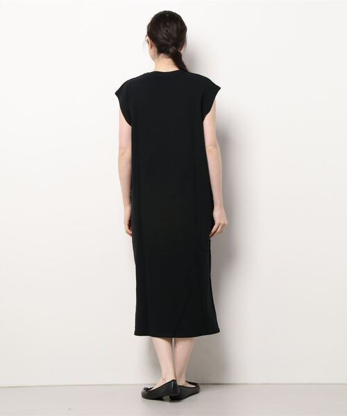 HONEYSUCKLE ROSE（ハニーサックルローズ）の「【HONEYSUCKLE ROSE】ノースリロングワンピース（ワンピース・レディース・ホワイト/パープル/ブラック/グリーン・M/L）」の15枚目の写真