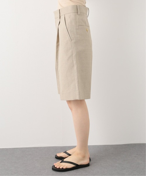 FRAMeWORK(フレームワーク)の「麻混クロスハーフパンツ2(その他パンツ・レディース・ベージュ・38/36/34)」の5枚目の写真