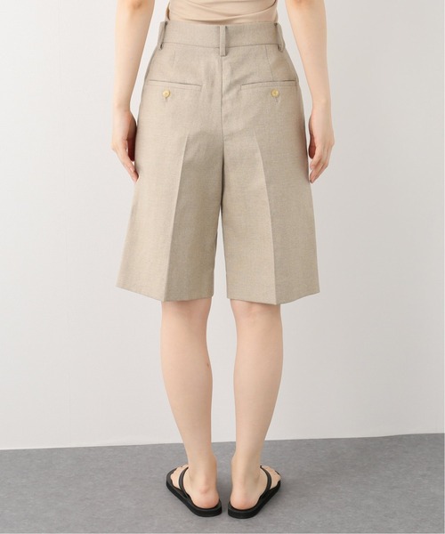 FRAMeWORK(フレームワーク)の「麻混クロスハーフパンツ2(その他パンツ・レディース・ベージュ・38/36/34)」の6枚目の写真