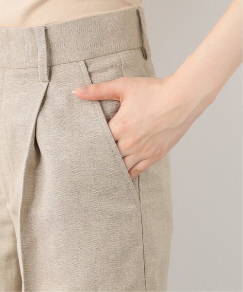 FRAMeWORK(フレームワーク)の「麻混クロスハーフパンツ2(その他パンツ・レディース・ベージュ・38/36/34)」の10枚目の写真
