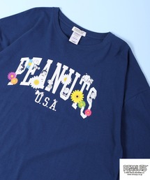 PEANUTS スヌーピー ワイドボディー 半袖 Tシャツ 6.2オンス