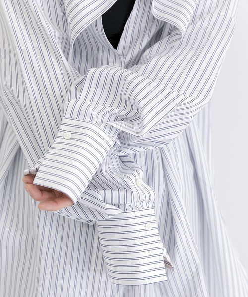 iI（アイ）の「iI　square collar blouse stripe（シャツ/ブラウス・レディース・その他1・ONE）」の15枚目の写真