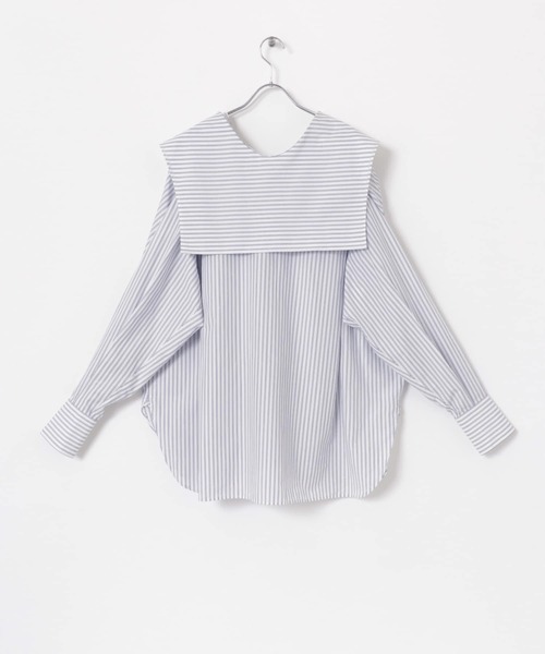 iI（アイ）の「iI　square collar blouse stripe（シャツ/ブラウス・レディース・その他1・ONE）」の22枚目の写真