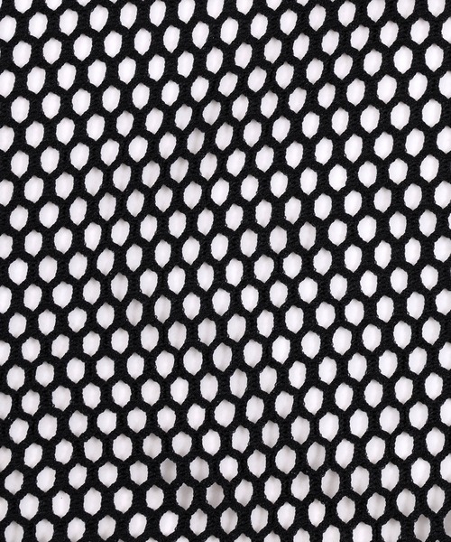 Figments（フィグメンツ）の「メッシュTシャツ（Tシャツ/カットソー・レディース・ホワイト/ブラック/パープル・SMALL/MEDIUM）」の5枚目の写真