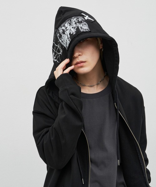AIVER（アイバー）の「AIVER NINEパッチフルジップパーカー