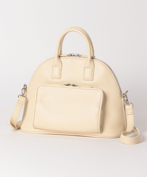 LOWRYS FARM（ローリーズファーム）の「５ポケットボストンＢＡＧ　122754（ボストンバッグ・レディース・アイボリー/ブラック/ブラウン・FREE）」の21枚目の写真