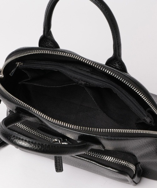 LOWRYS FARM（ローリーズファーム）の「５ポケットボストンＢＡＧ　122754（ボストンバッグ・レディース・アイボリー/ブラック/ブラウン・FREE）」の12枚目の写真
