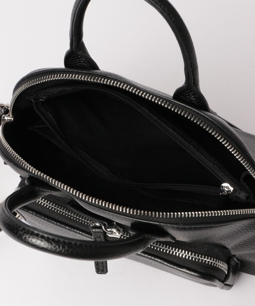 LOWRYS FARM（ローリーズファーム）の「５ポケットボストンＢＡＧ　122754（ボストンバッグ・レディース・アイボリー/ブラック/ブラウン・FREE）」の13枚目の写真