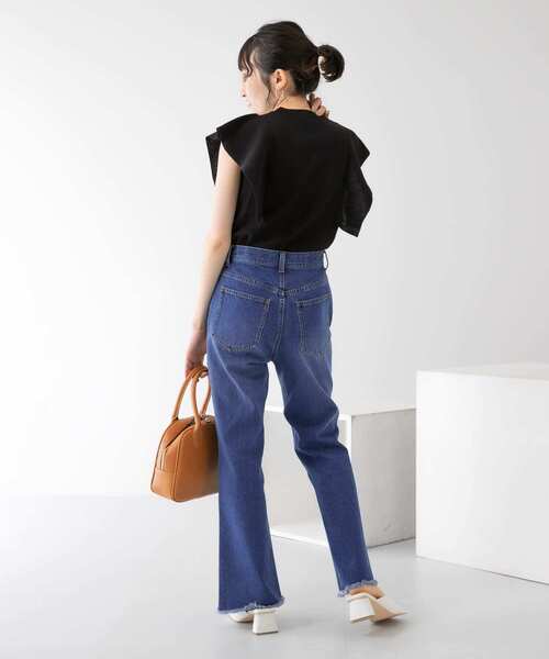 KBF（ケイビーエフ）の「フレアスリーブデザインニット（ニット/セーター・レディース・ブラック/ダークブラウン/ベージュ/グリーン系その他・ONE）」の17枚目の写真