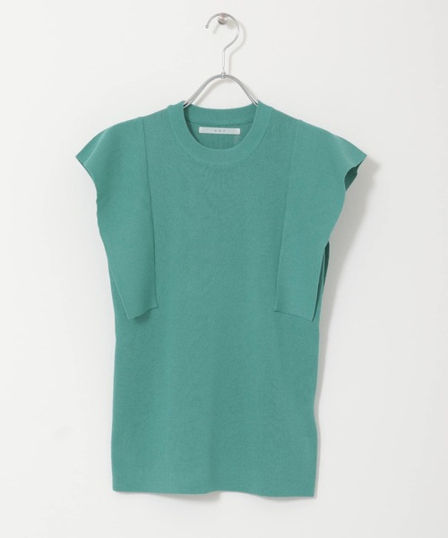 KBF（ケイビーエフ）の「フレアスリーブデザインニット（ニット/セーター・レディース・ブラック/ダークブラウン/ベージュ/グリーン系その他・ONE）」の9枚目の写真