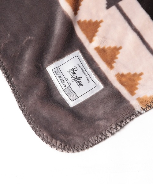BAYFLOW(ベイフロー)の「BFフリースブランケット 22AW(ブランケット・レディース・ネイビー/ブラウン/グレー/ブルー/ダークブルー/ブルー系1・FREE)」の20枚目の写真