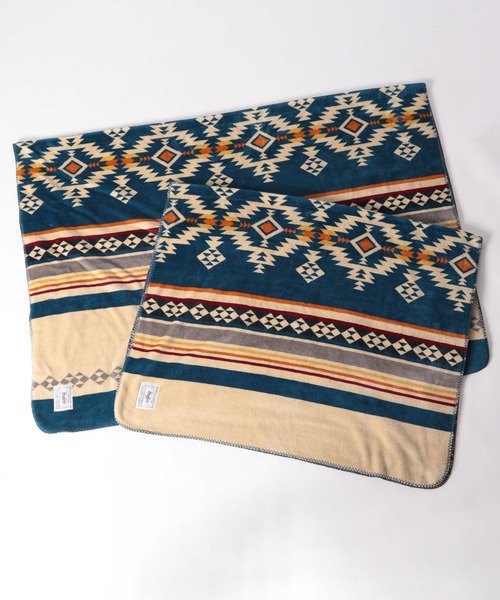 BAYFLOW(ベイフロー)の「BFフリースブランケット 22AW(ブランケット・レディース・ネイビー/ブラウン/グレー/ブルー/ダークブルー/ブルー系1・FREE)」の17枚目の写真