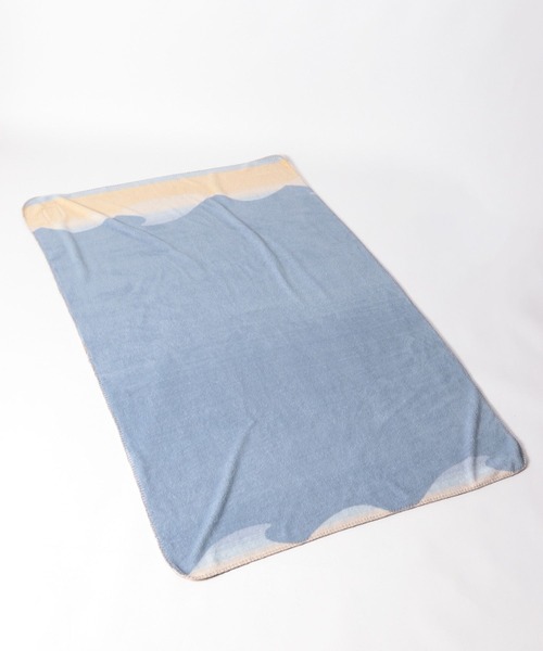 BAYFLOW(ベイフロー)の「BFフリースブランケット 22AW(ブランケット・レディース・ネイビー/ブラウン/グレー/ブルー/ダークブルー/ブルー系1・FREE)」の9枚目の写真