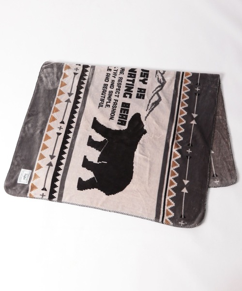 BAYFLOW(ベイフロー)の「BFフリースブランケット 22AW(ブランケット・レディース・ネイビー/ブラウン/グレー/ブルー/ダークブルー/ブルー系1・FREE)」の14枚目の写真