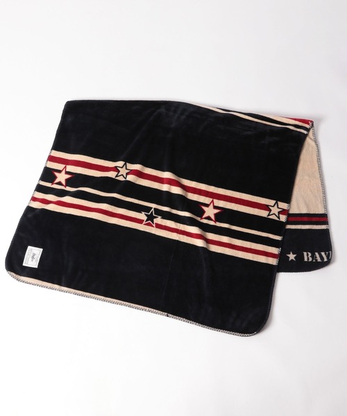 BAYFLOW(ベイフロー)の「BFフリースブランケット 22AW(ブランケット・レディース・ネイビー/ブラウン/グレー/ブルー/ダークブルー/ブルー系1・FREE)」の10枚目の写真