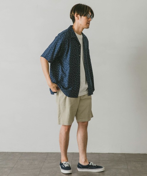 URBAN RESEARCH DOORS（アーバンリサーチドアーズ）の「コーデュロイワンタックショーツ（その他パンツ・メンズ・ブラック/ブラウン/アイボリー・MEDIUM/LARGE）」の10枚目の写真