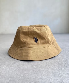 希少カラー ラルフローレン バケハ バケットハット ブルー イエロー L XL POLO RALPH LAUREN CHILDRENSWEAR（ポロ ラルフ ローレン