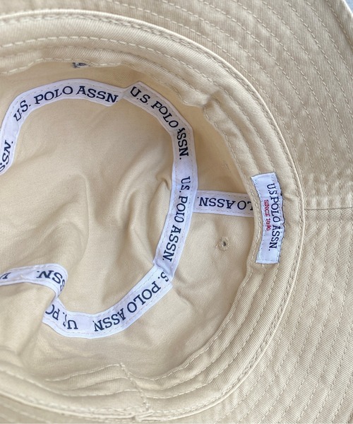 U.S. POLO ASSN.（ユーエスポロアッスン）の「1ポイント刺繍ツイルバケハ（ハット・メンズ・ブラック/ベージュ/アイボリー/ブラック系その他・FREE）」の14枚目の写真