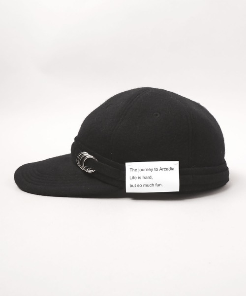 ca4la カシラ キャップ WASHABLE ZV 6P CAP12(M BLACK): キャップ｜帽子通販｜CA4LA