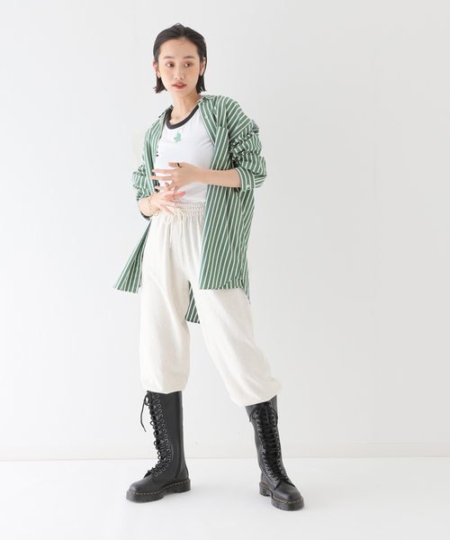 JOINT WORKS(ジョイントワークス)の「B.Dカラー シャツ(シャツ/ブラウス・レディース・グリーン/ブルー系その他/ブルー/イエロー・FREE)」の18枚目の写真