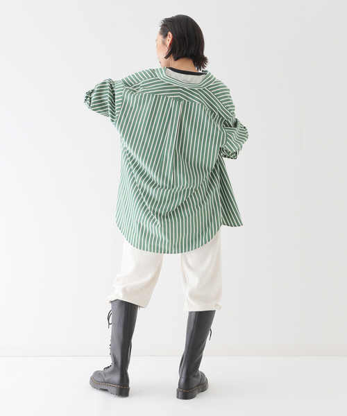 JOINT WORKS(ジョイントワークス)の「B.Dカラー シャツ(シャツ/ブラウス・レディース・グリーン/ブルー系その他/ブルー/イエロー・FREE)」の19枚目の写真