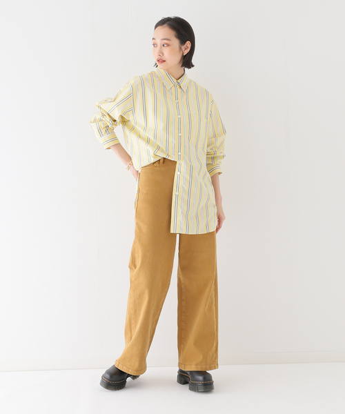 JOINT WORKS(ジョイントワークス)の「B.Dカラー シャツ(シャツ/ブラウス・レディース・グリーン/ブルー系その他/ブルー/イエロー・FREE)」の22枚目の写真