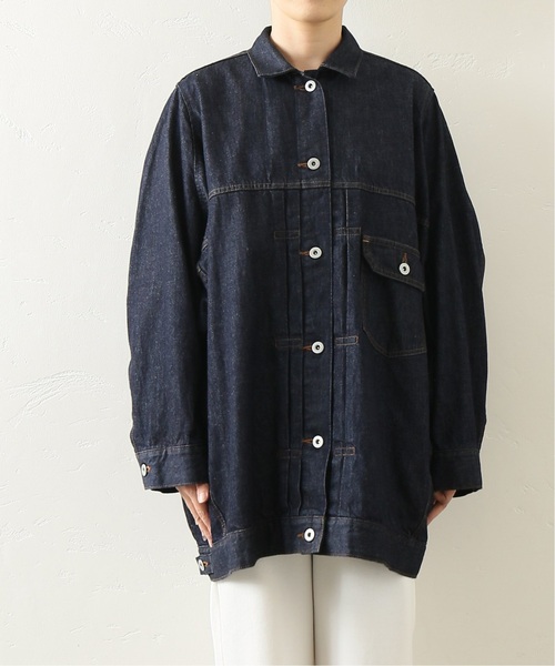 JOURNAL STANDARD LUXE(ジャーナルスタンダード ラックス)の「10OZデニム BIG Gジャン(デニムジャケット・レディース・ネイビー・FREE)」の16枚目の写真
