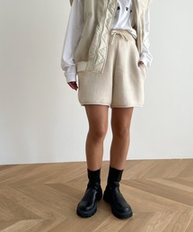 CANAL JEAN | El mar(エルマール) ニットショートパンツ(その他パンツ)