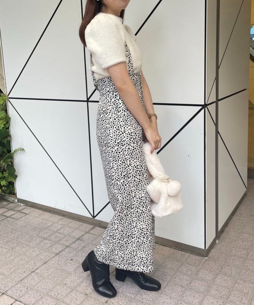 one after another NICE CLAUP（ワンアフターアナザーナイスクラップ）の「サス付きIラインスリットスカート（スカート・レディース・アイボリー/ホワイト系その他/スミクロ・FREE）」の18枚目の写真