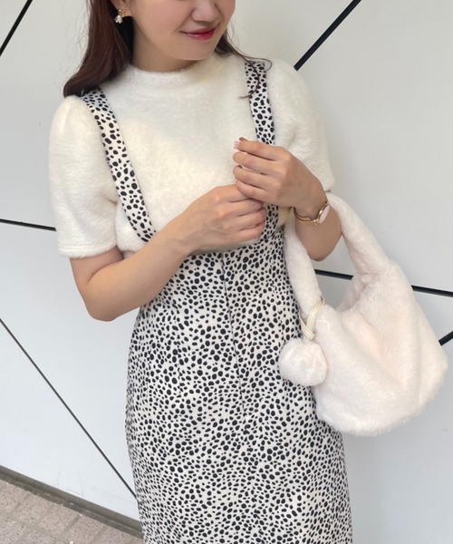 one after another NICE CLAUP（ワンアフターアナザーナイスクラップ）の「サス付きIラインスリットスカート（スカート・レディース・アイボリー/ホワイト系その他/スミクロ・FREE）」の17枚目の写真